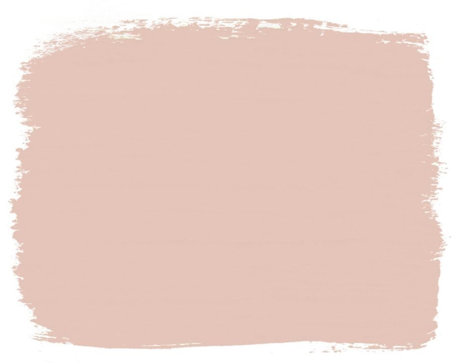 Farbmuster der Antoinette Chalk Paint™ Möbelfarbe von Annie Sloan, ein weiches, blasses Rosa