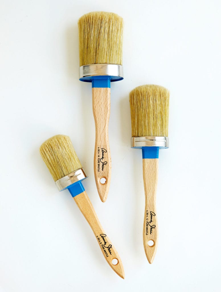 Chalk Paint® Brushes by Annie Sloan in small, medium and large