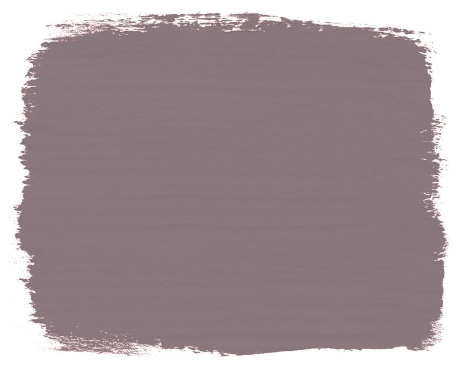 Farbmuster der Emile Chalk Paint™ Möbelfarbe von Annie Sloan, ein warmes, weiches Aubergine