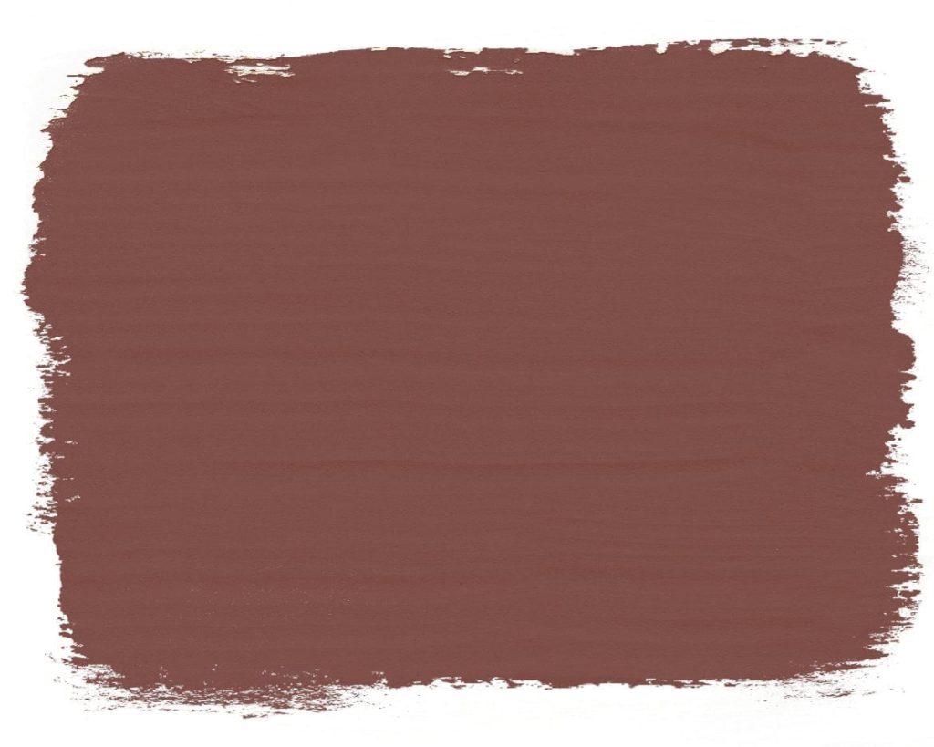 Paint swatch of Primer Red Chalk Paint® furniture paint by Annie Sloan, a deep, red ochre