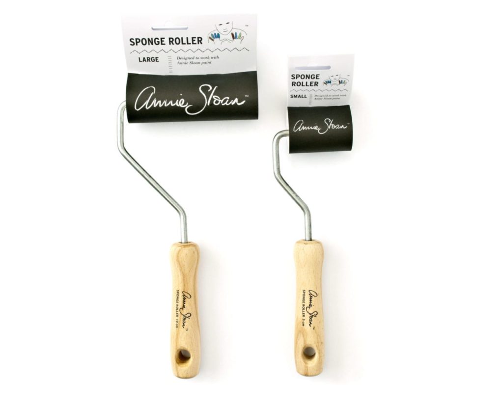 Annie Sloan Small and Large Sponge Roller with packaging