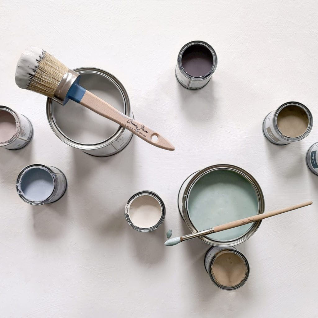 Chalk Paint Möbelfarbe von Annie Sloan – Draufsicht