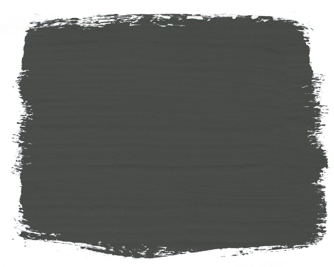 Strichprobe von Annie Sloans Graphite Farbe