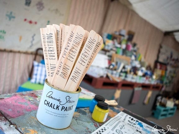 Mixing Sticks at The Handmade Fair 2018