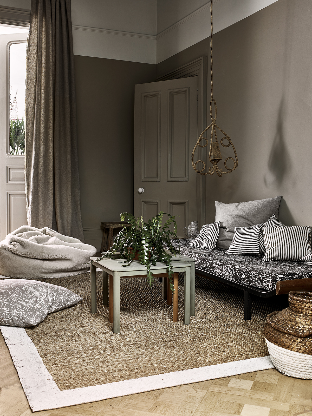 Grey Wall Paint French Linen Annie Sloan