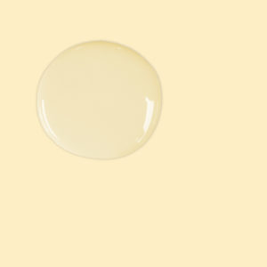 Feucht- und Trockenbeispiel von Annie Sloans Cream Farbe
