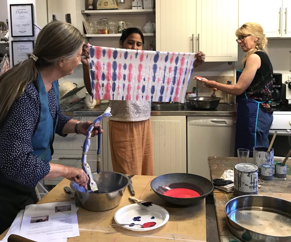 Shibori with Chalk Paint