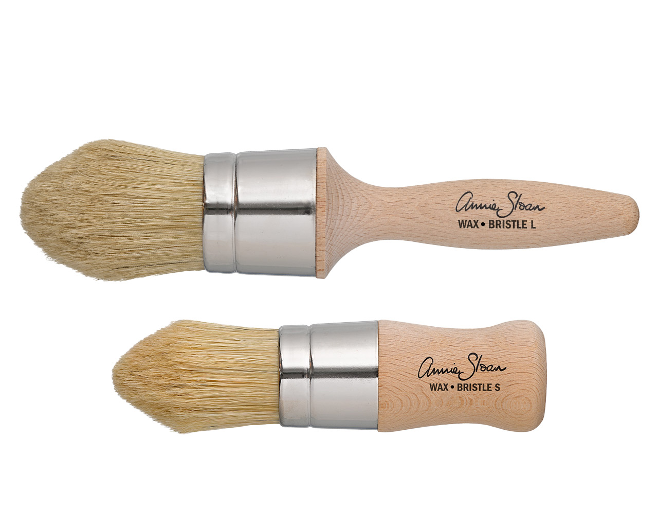 Annie Sloan Wax Brushes All Sizes Group Shot