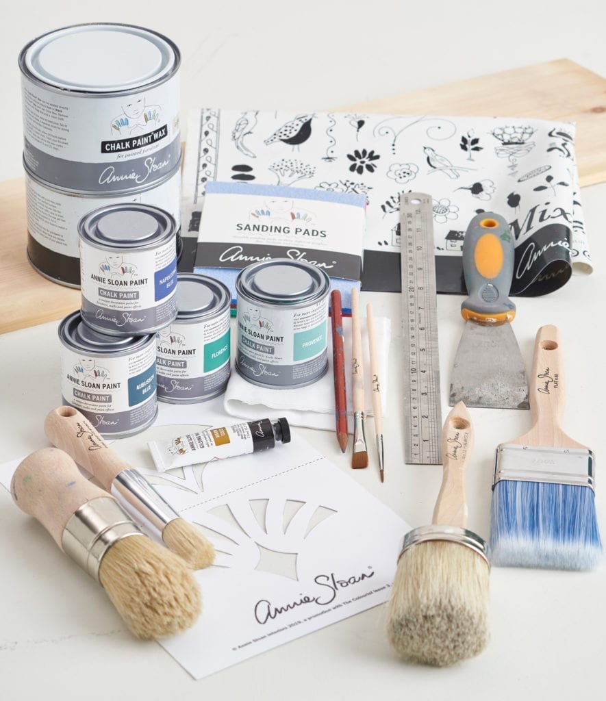Chalk Paint® tins, Waxes, Brushes and Tools by Annie Sloan