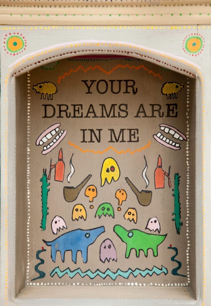 Dream Cupboard by Annie Sloan Painter in Residence Tim Gould painted with Chalk Paint®