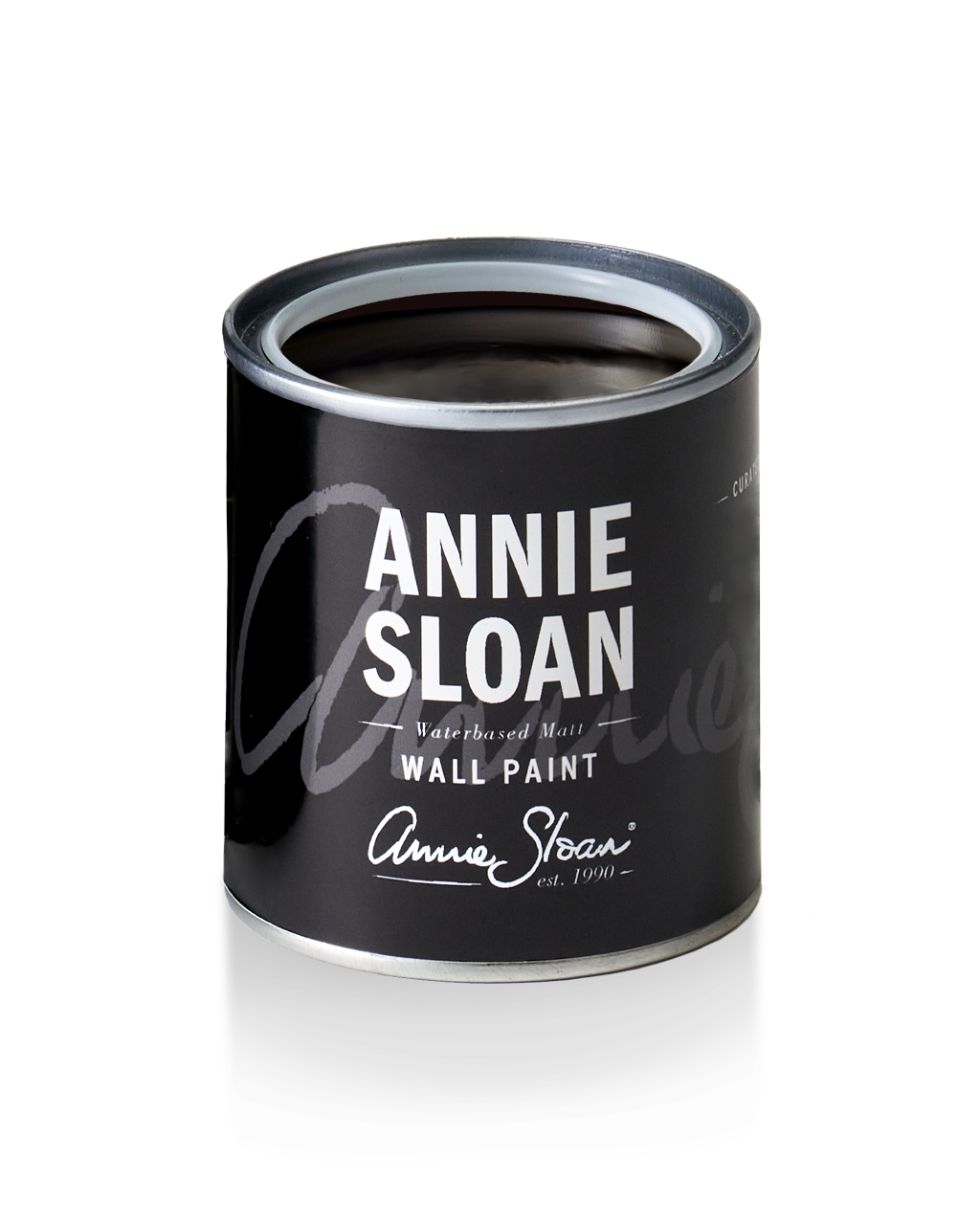 120ml tin of Athenian Black wall paint by Annie Sloan