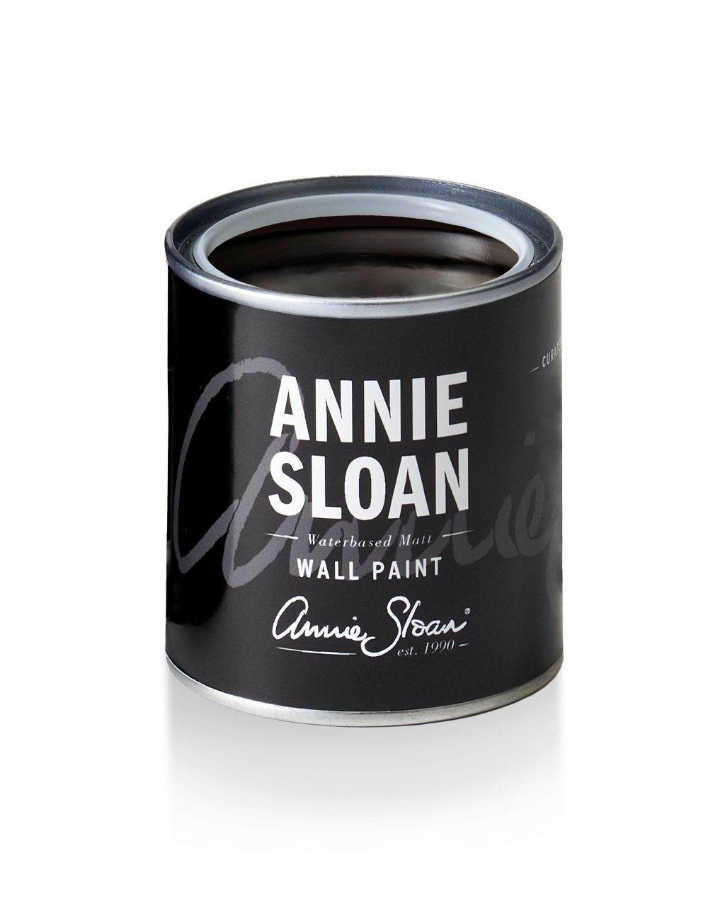 120ml tin of Athenian Black wall paint by Annie Sloan