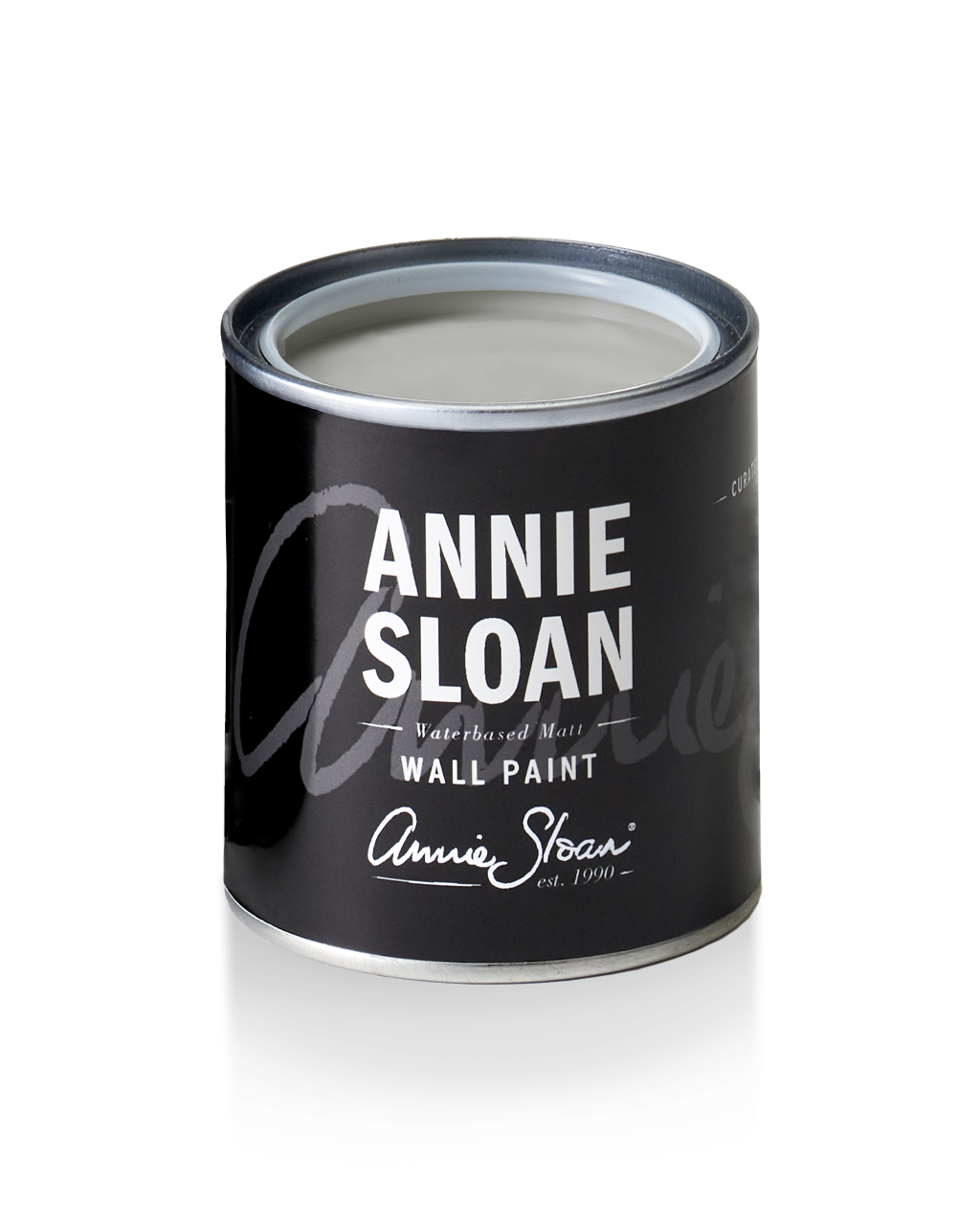 120ml tin of Chicago Grey wall paint by Annie Sloan