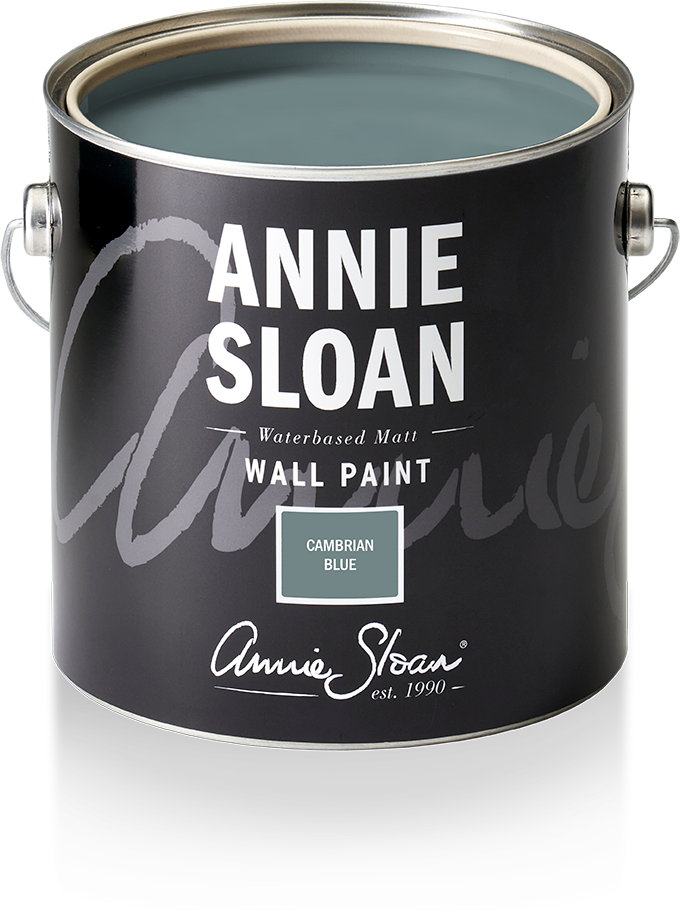 Cambrian Blue wall paint in 2.5l tin by Annie Sloan