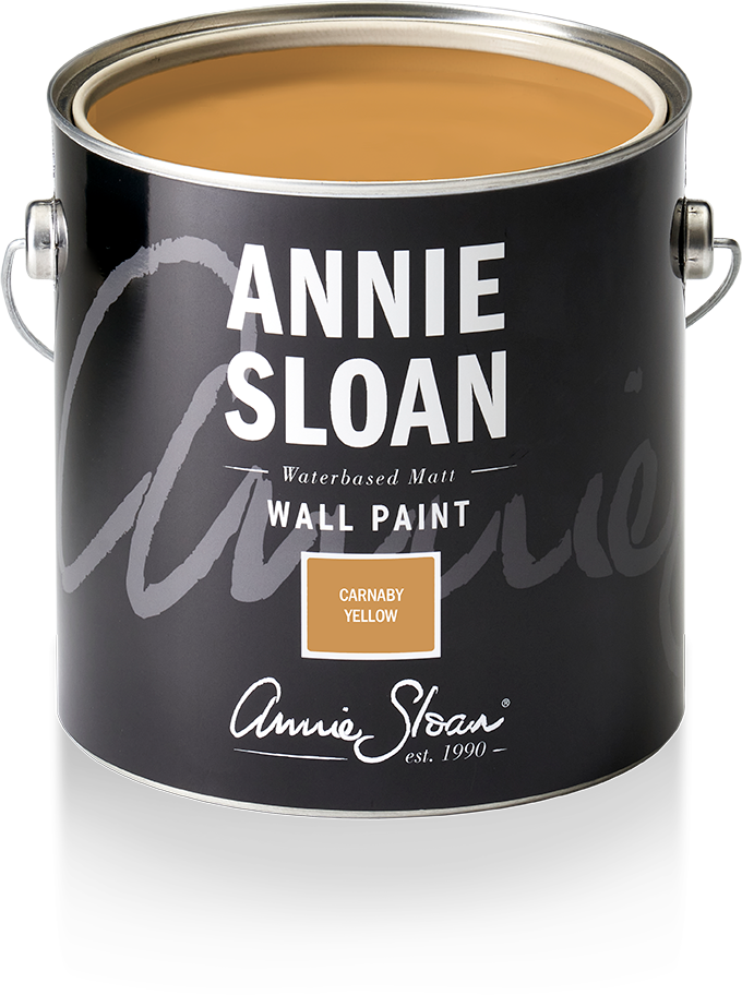 Carnaby Yellow wall paint by Annie Sloan in 2.5l tin