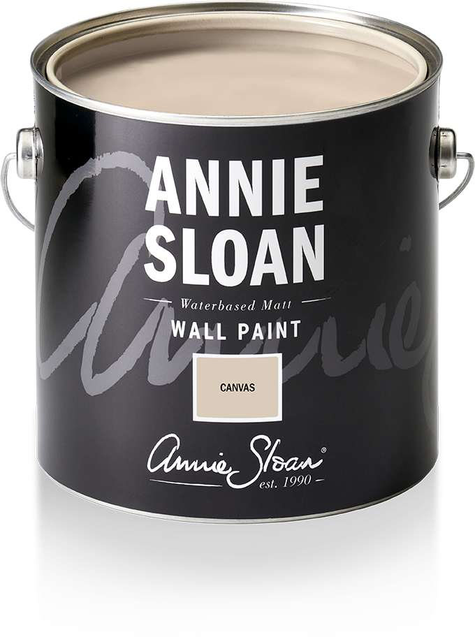 Canvas wall paint by Annie Sloan in 2.5l tin