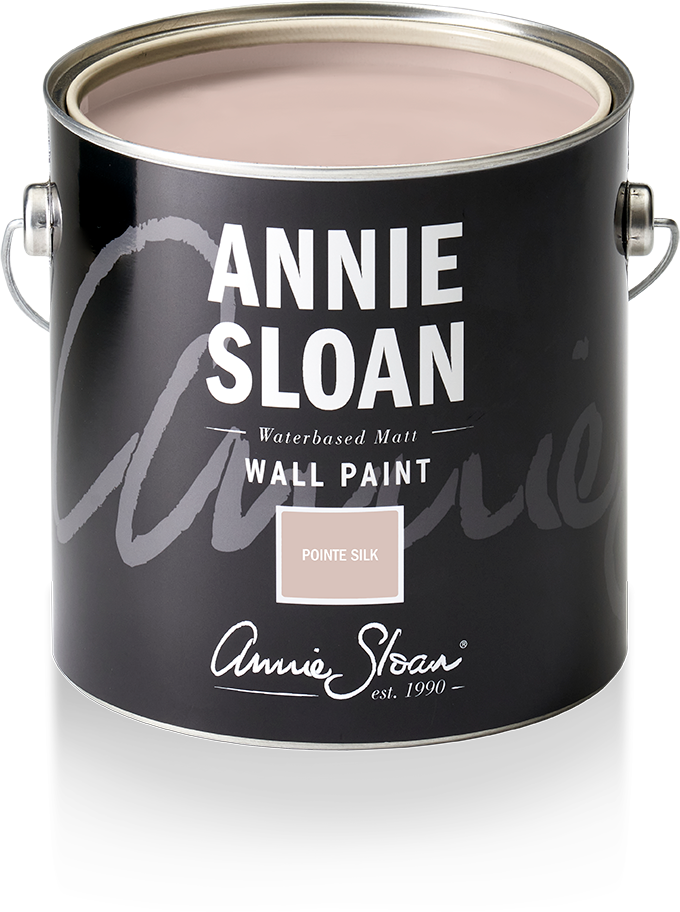 Pointe Silk wall paint in 2.5l tin by Annie Sloan