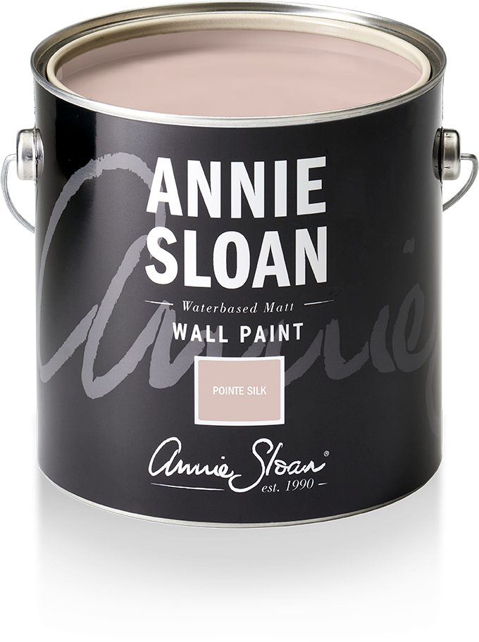 Pointe Silk wall paint in 2.5l tin by Annie Sloan