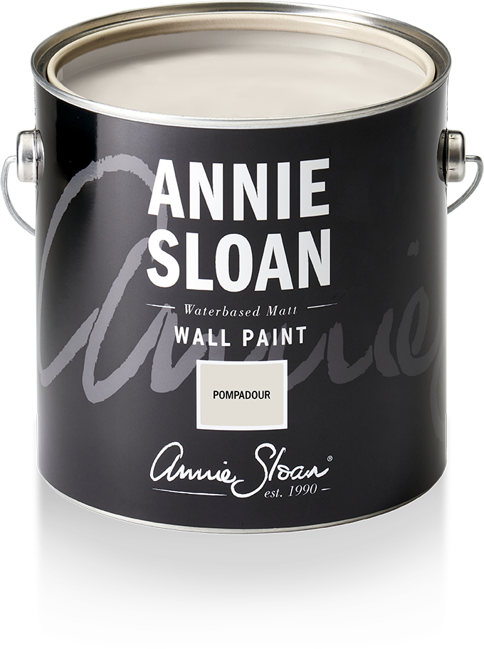 Pompadour wall paint in 2.5l tin by Annie Sloan