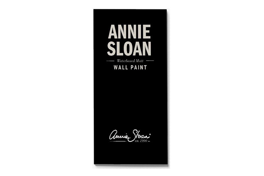 Front of Annie Sloan wall paint colour card