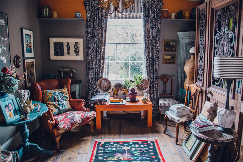 Interior Image of Annie Sloan's Home in Oxford