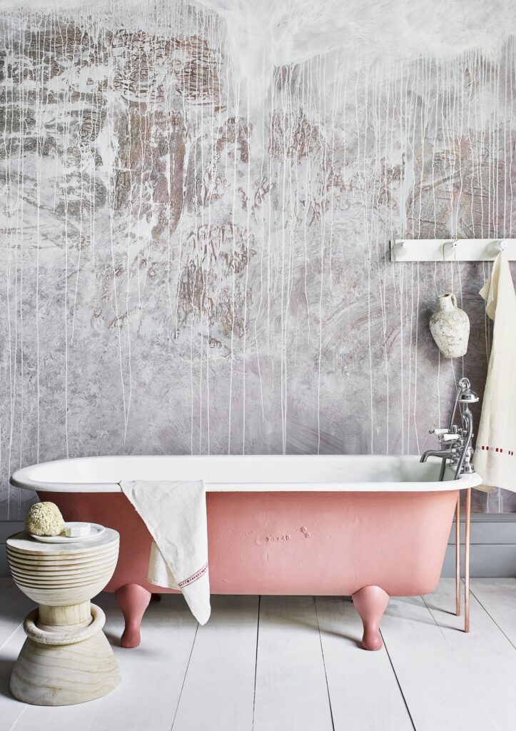 Annie Sloan Bathroom Chalk Paint In Scandinavian Pink Country Grey Old White Lifestyle Portrait