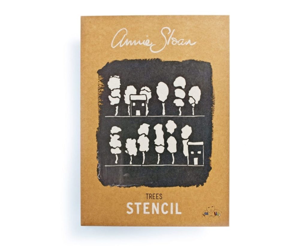 Annie Sloan Stencil Trees