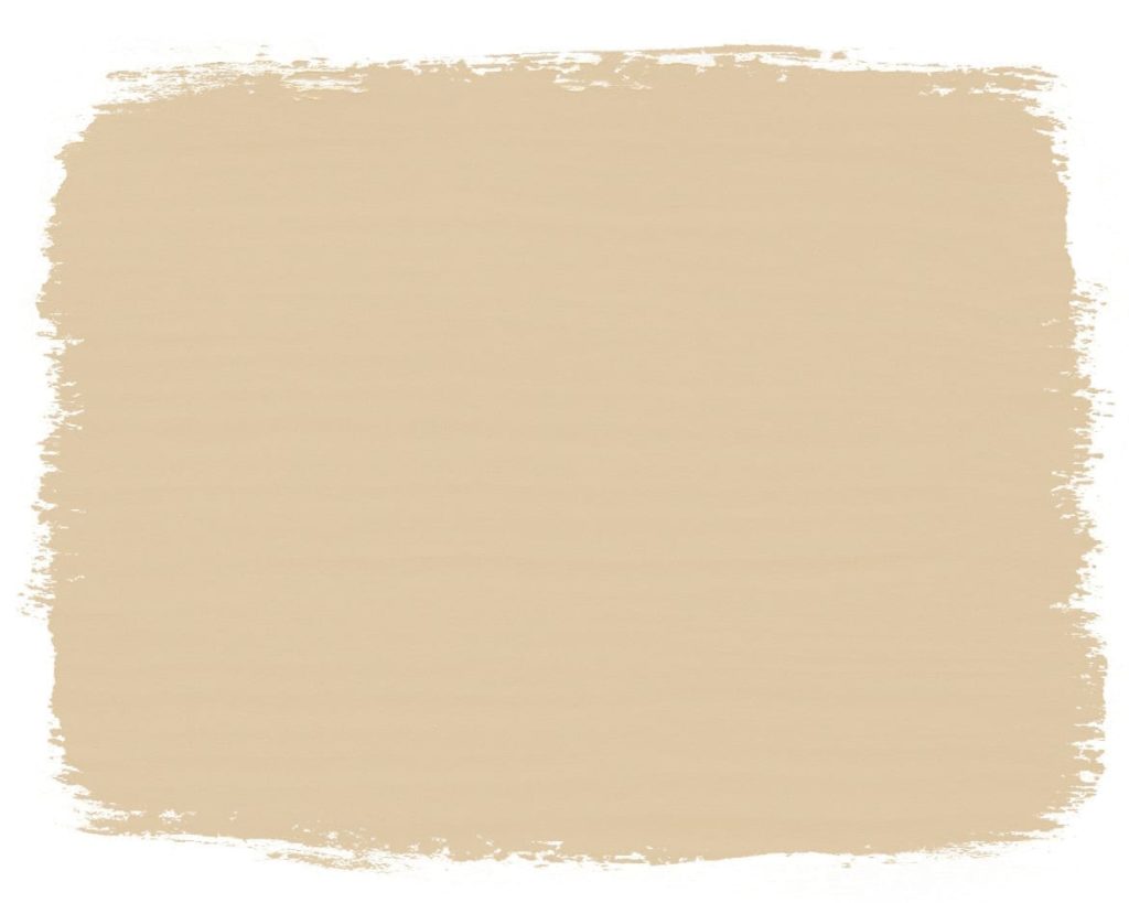 Paint swatch of Old Ochre Chalk Paint® furniture paint by Annie Sloan, a soft warm neutral beige cream
