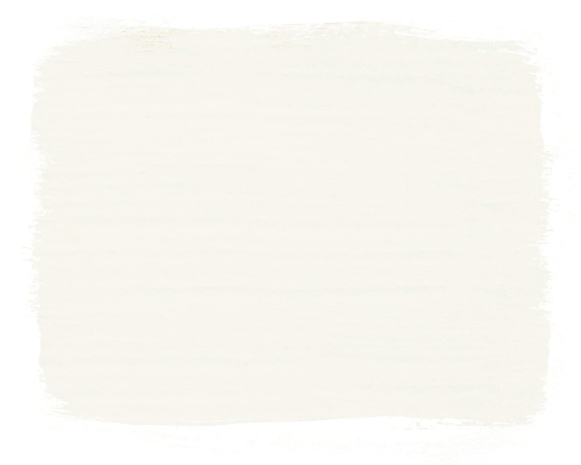 Paint swatch of Old White Chalk Paint® furniture paint by Annie Sloan, a clean white