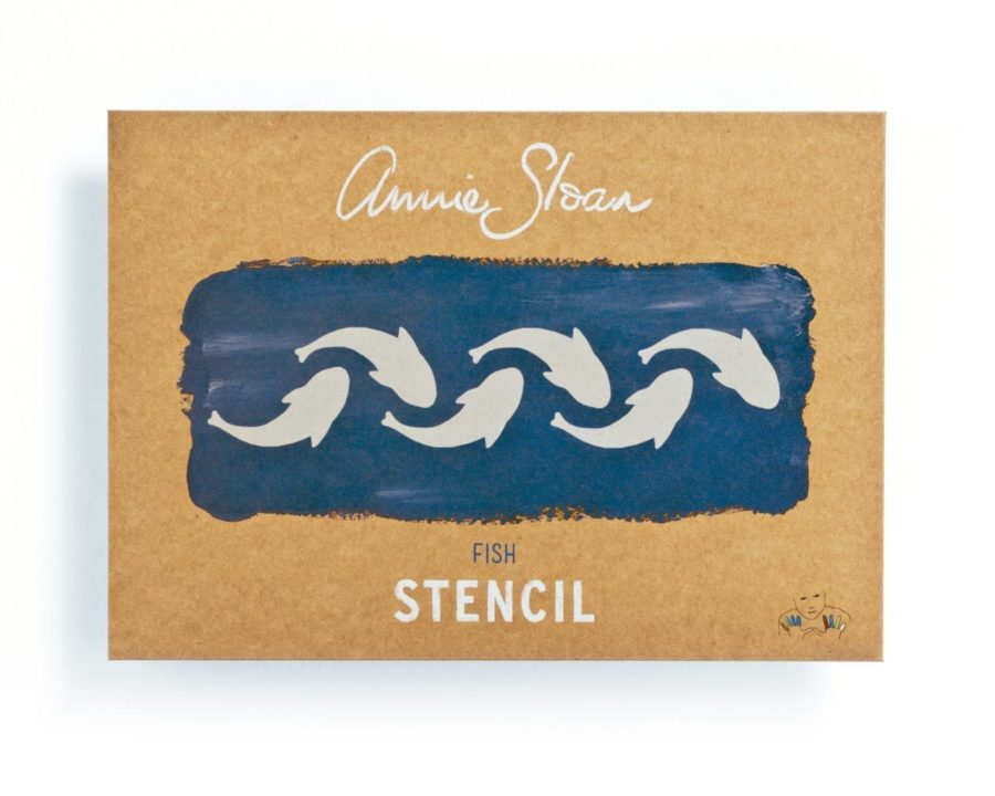 Annie Sloan Stencil Fish