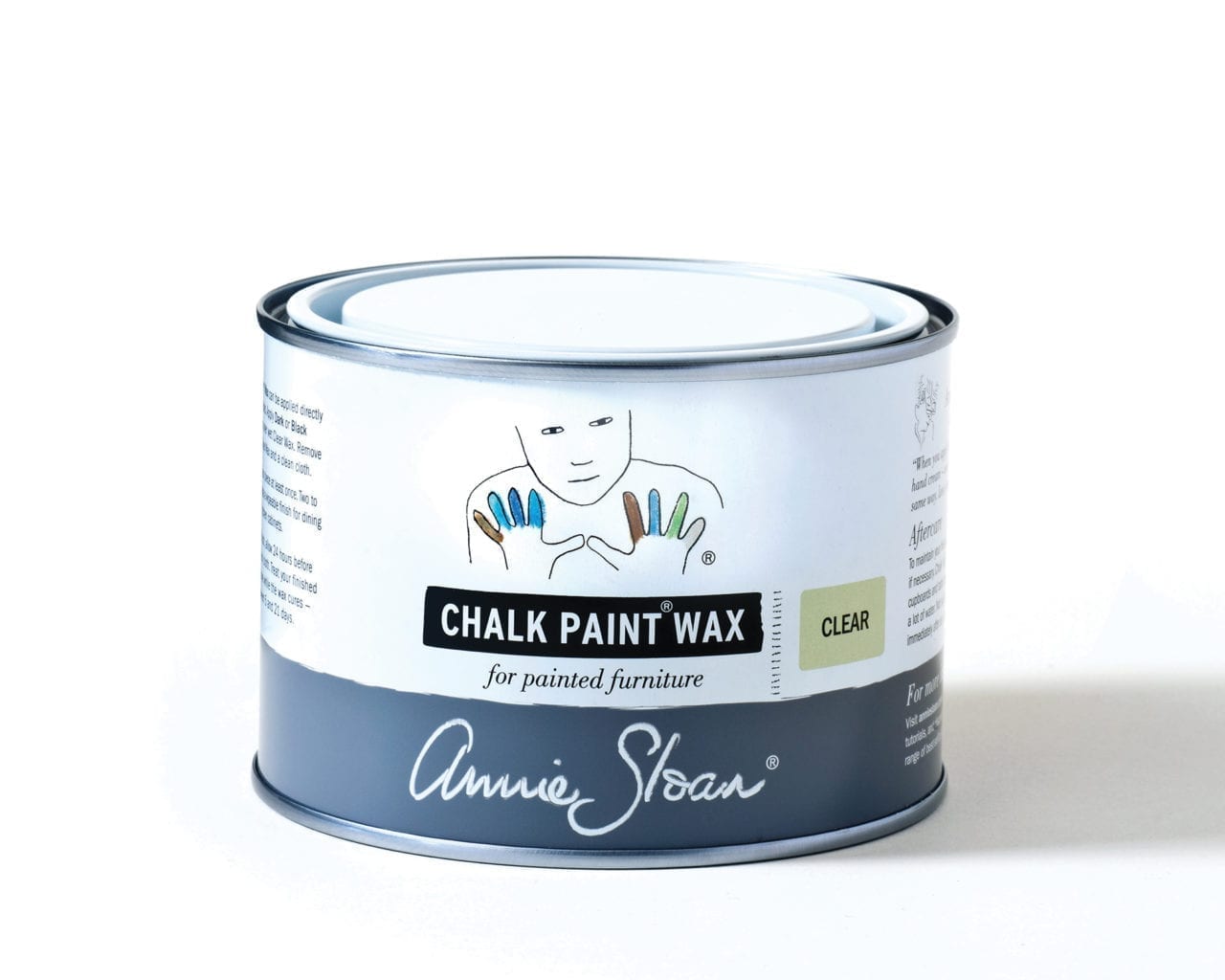 500ml tin of Clear Chalk Paint® Wax by Annie Sloan