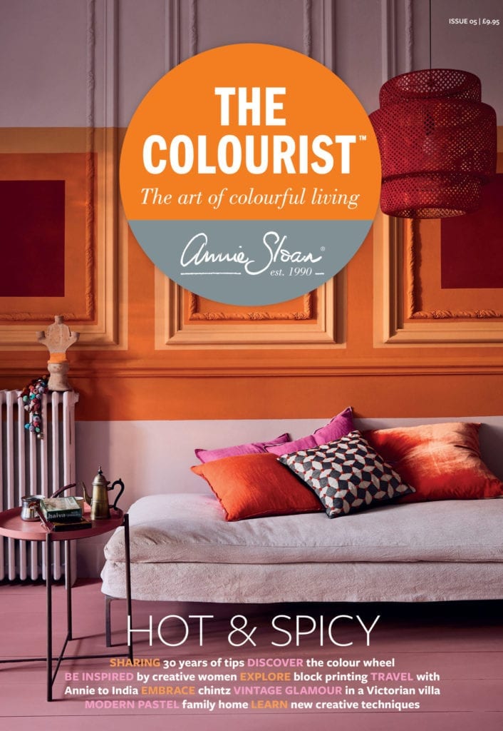 The Colourist Issue 5 bookazine by Annie Sloan front cover