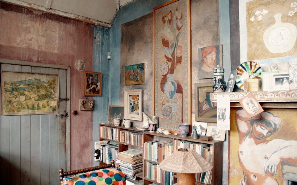 The Studio at Charleston Farmhouse the home of the Bloomsbury Group