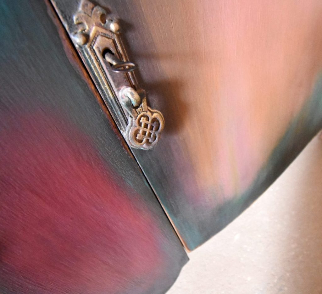 Rainbow Bohemian Sideboard by Annie Sloan Painter in Residence Chloe Kempster painted with Chalk Paint®