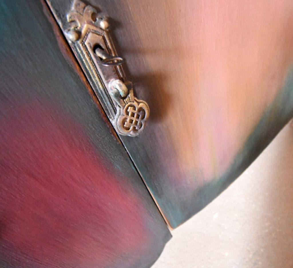 Rainbow Bohemian Sideboard by Annie Sloan Painter in Residence Chloe Kempster painted with Chalk Paint®