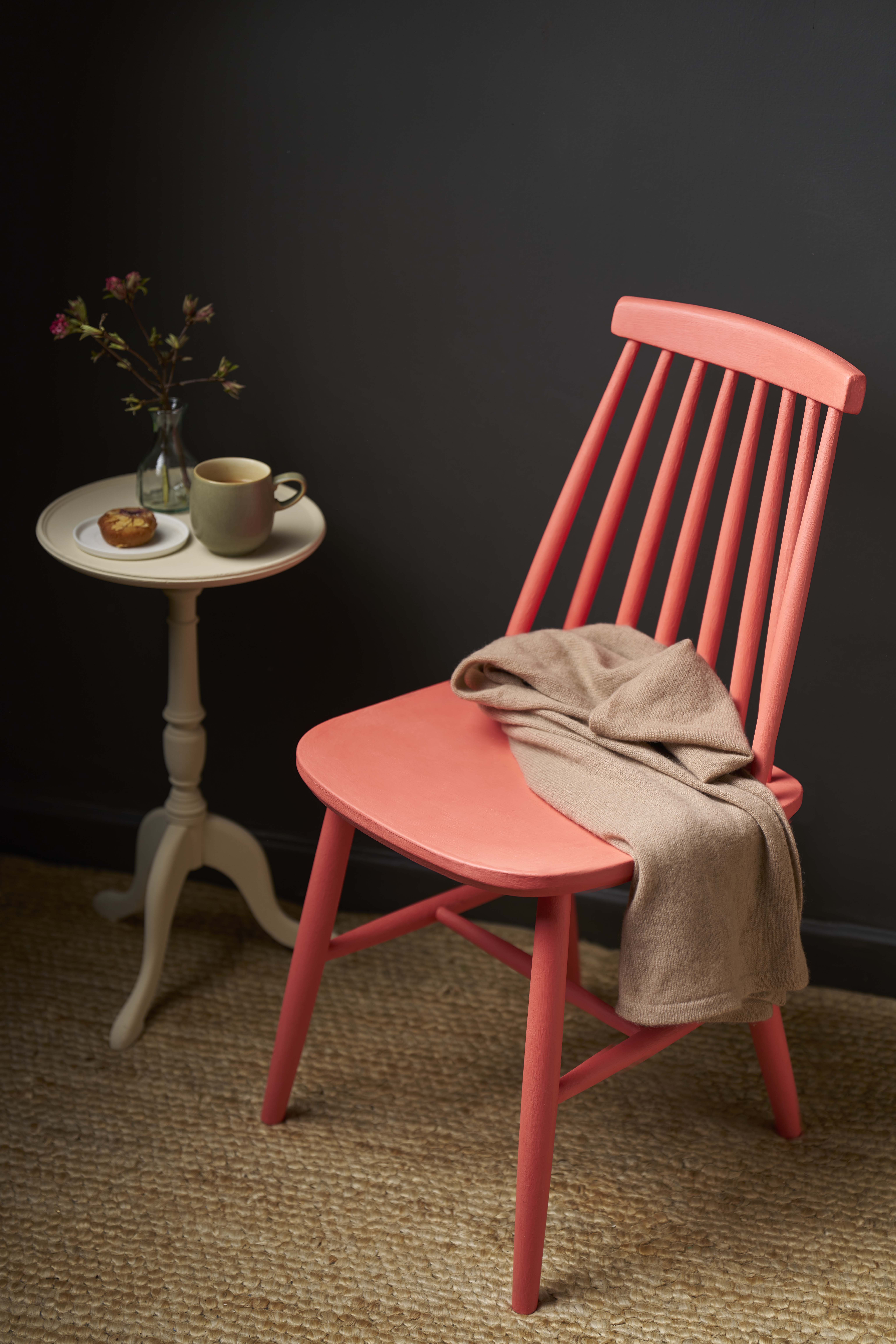 Sandalwood Chalk Paint on a chair