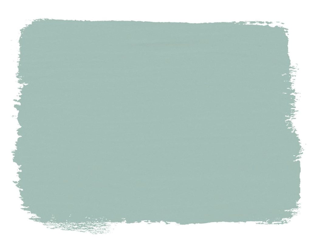 Paint swatch of Svenska Blue Chalk Paint® furniture paint by Annie Sloan, a crisp and cool toned blue-grey