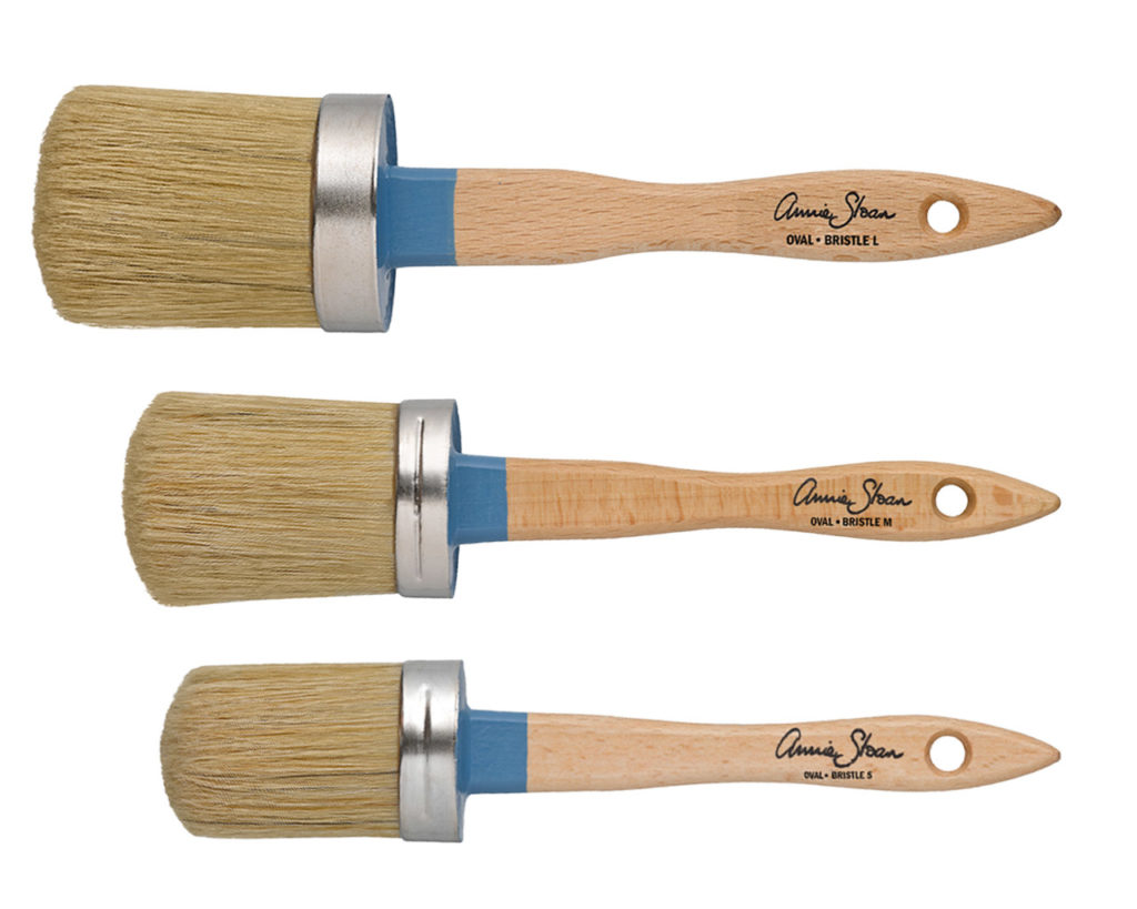 Annie Sloan Chalk Paint Brushes in all 3 Sizes Product Shot