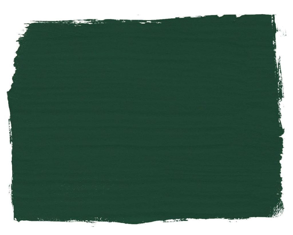 Pociągnięcie pędzla w kolorze Amsterdam Green Annie Sloan