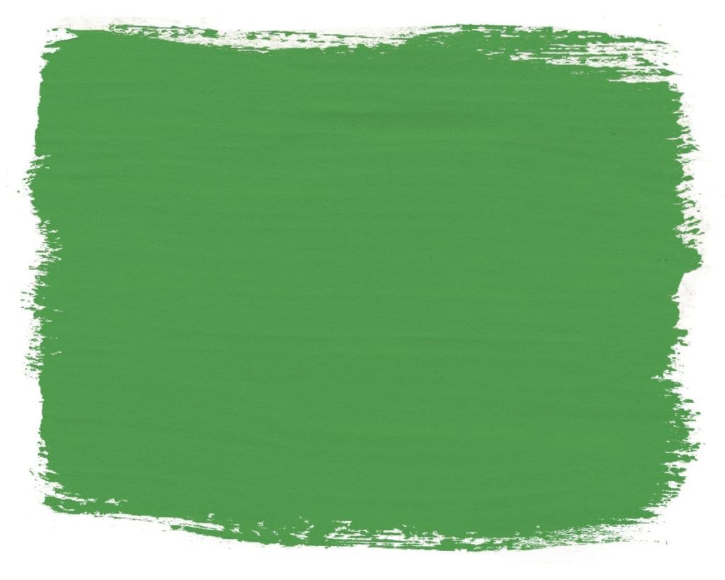 Pociągnięcie pędzla w kolorze Antibes Green Annie Sloan