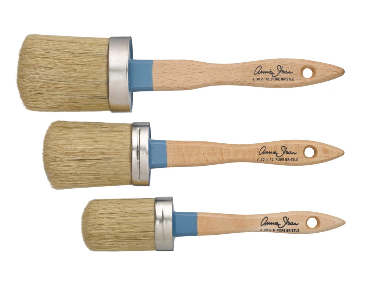 Annie Sloan Chalk Paint® Brushes in small, medium and large