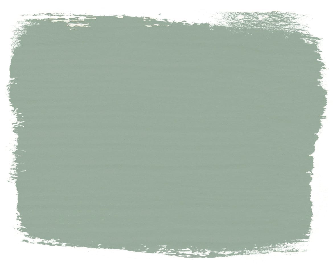 Paint swatch of Duck Egg Blue Chalk Paint® furniture paint by Annie Sloan, a greenish soft blue