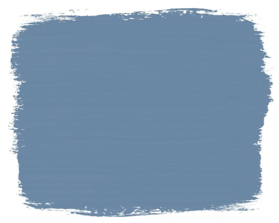 Próbka farby do mebli Chalk Paint™ firmy Annie Sloan w kolorze Greek Blue, świeży, śródziemnomorski błękit