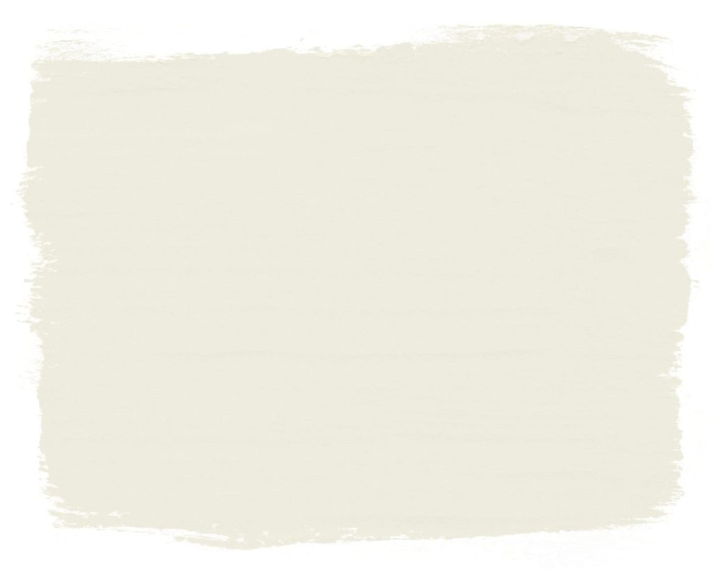Paint swatch of Old White Chalk Paint® furniture paint by Annie Sloan, a cool soft off-white