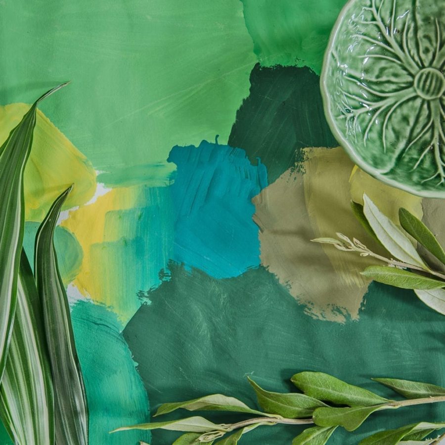 Green Inspiration Colour Mixing with Chalk Paint® by Annie Sloan inspired by Pantone’s Colour of the Year 2017