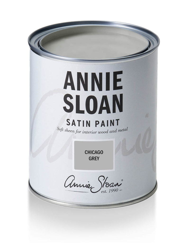 Chicago Grey Satin Paint by Annie Sloan - tin shot