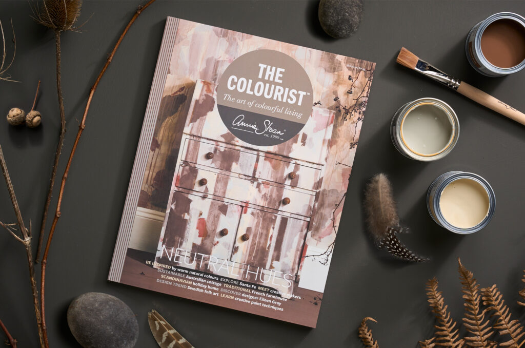 Flat lay of The Colourist issue 10