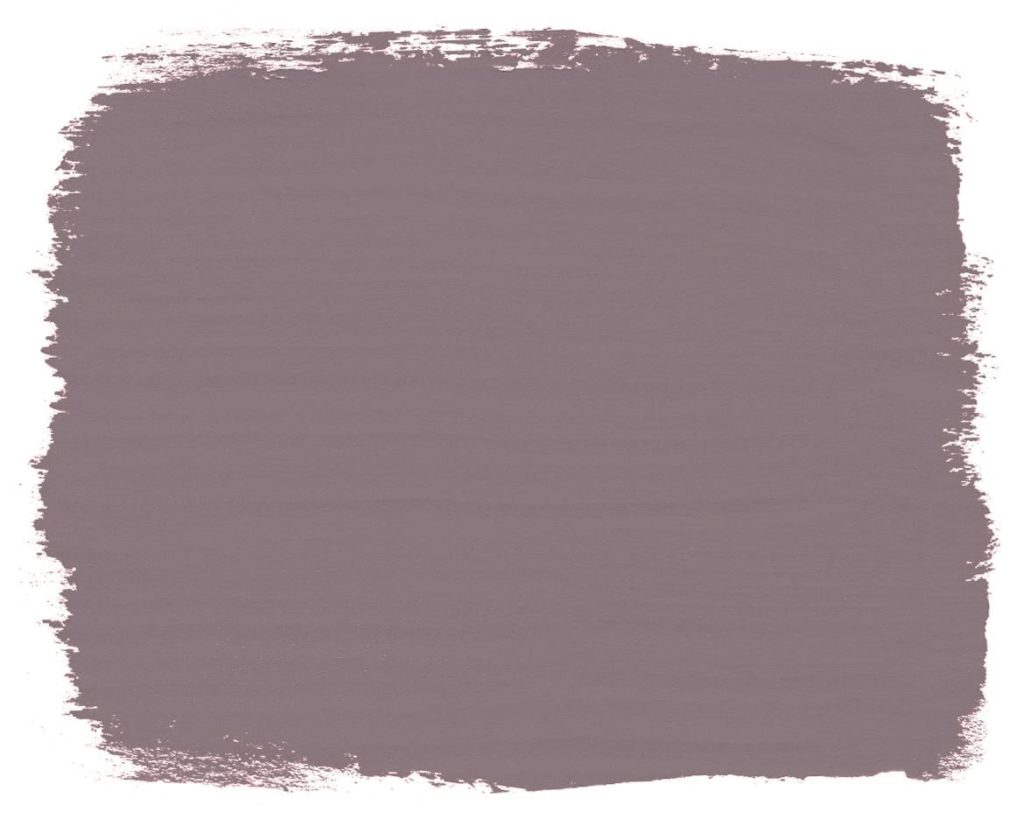 Paint swatch of Emile Chalk Paint® furniture paint by Annie Sloan, a warm soft aubergine purple
