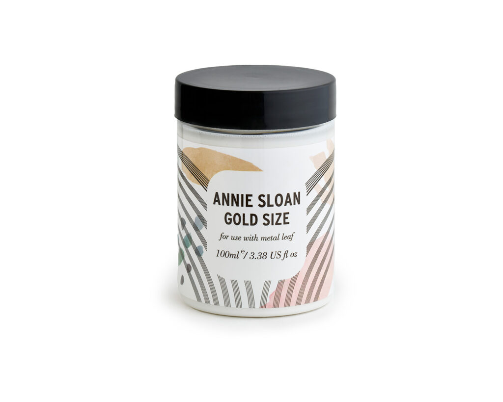 Gold size by Annie Sloan