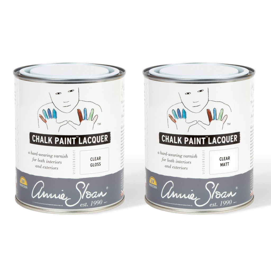 Annie Sloan Chalk Paint® Lacquer 750ml tin in Matt and Gloss
